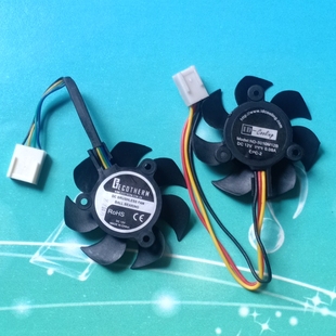 扇叶直径46mm 5010M12B静音无框显卡风扇12V等边孔距26mm