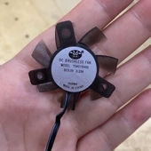 YS4010H05 26MM主板黑鲨CPU散热器风扇 三线0.2A等腰孔距20