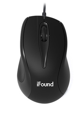 ifound方正F370 有线大鼠标台式机电脑笔记本usb光电商务办公家用