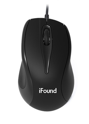 ifound方正F370 有线大鼠标台式机电脑笔记本usb光电商务办公家用