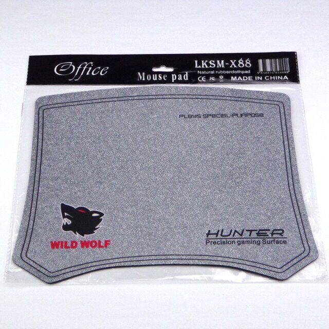 HOT SELLING X88 WILD WOLF GAMING MOUSE PAD 250*290*2 OFFICE BUSINESS INTERNET CAFE LARGE PAD COMPUTER ACCESSORIES PROMOTION