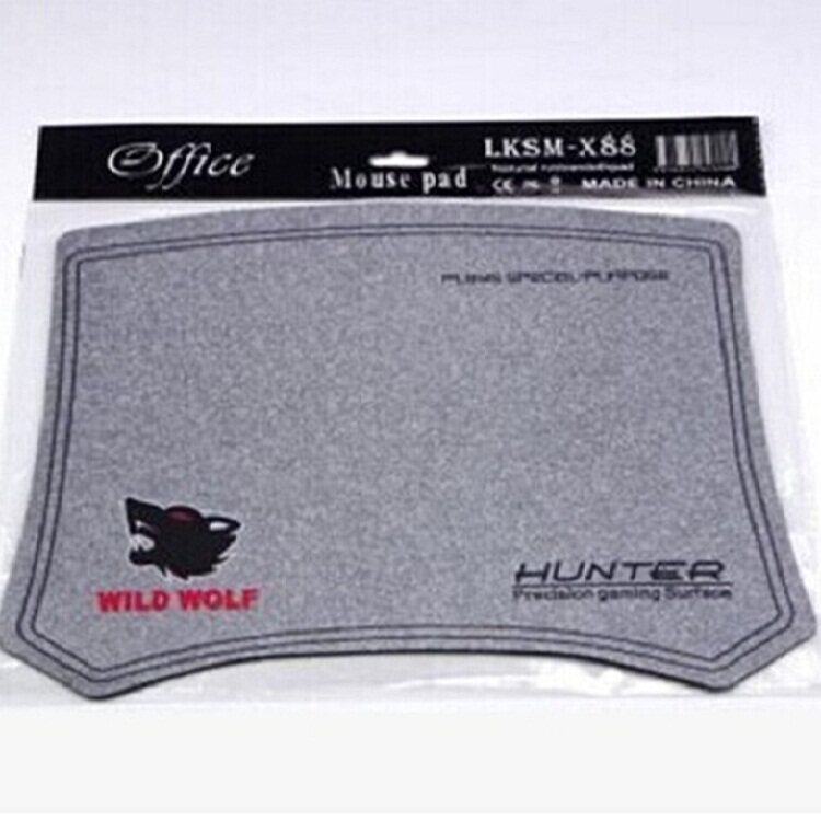 HOT SELLING X88 WILD WOLF GAMING MOUSE PAD 250*290*2 OFFICE BUSINESS INTERNET CAFE LARGE PAD COMPUTER ACCESSORIES PROMOTION