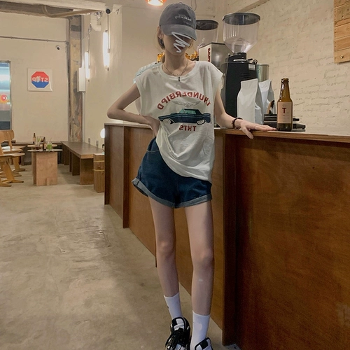 Жилет, летняя футболка без рукавов, коллекция 2022