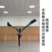 水袖 上衣女渐变表演服装 舞蹈服成人甩袖 古典舞舞蹈演出服练习甩袖