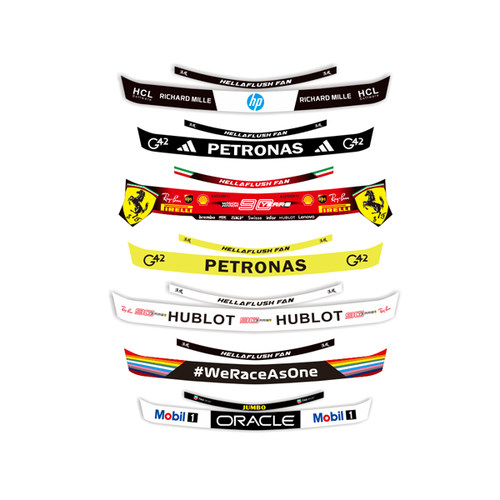 定做贴纸适用于BELL SE07 RS7 KC7卡丁车头盔定制镜片贴纸 6592