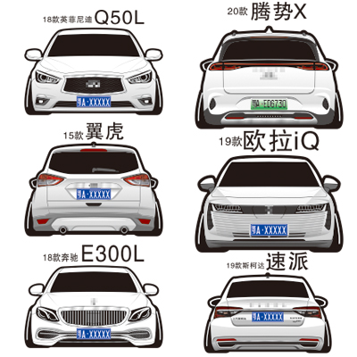 汉魂贴纸适用于腾势欧拉iq速派