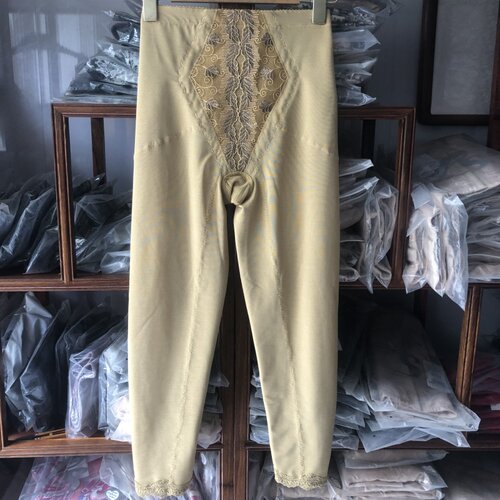 中脉laca提臀收腹金色长束裤