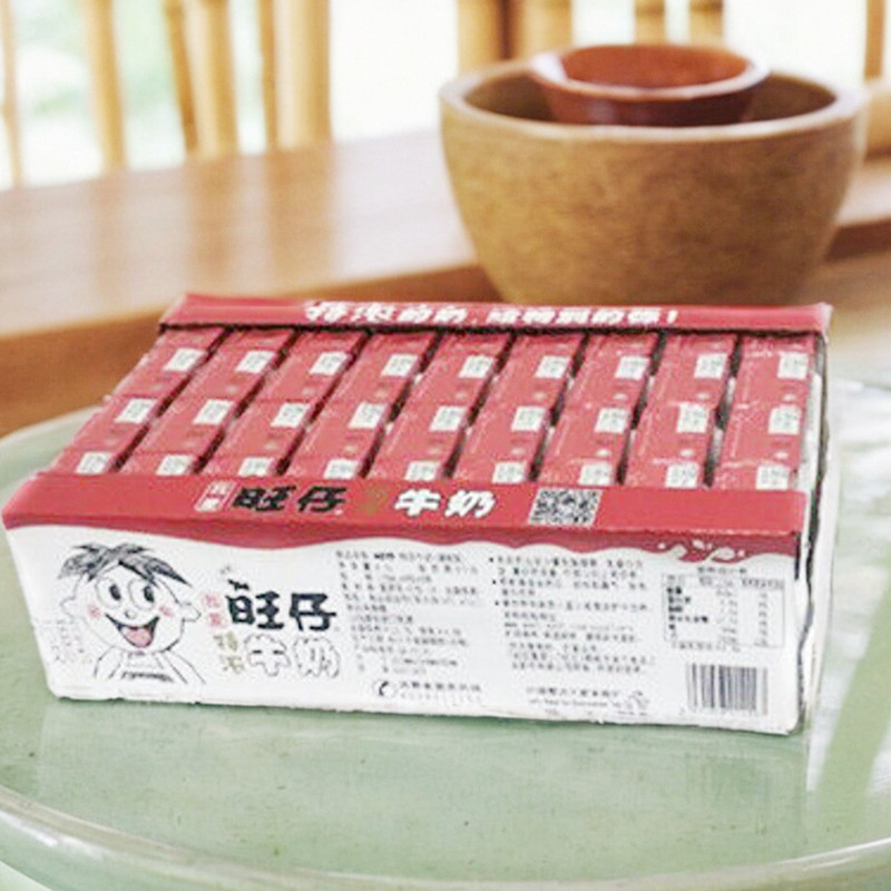 旺旺旺仔牛奶特浓白盒牛奶125ml*36盒20盒盒多规格海外进口乳源