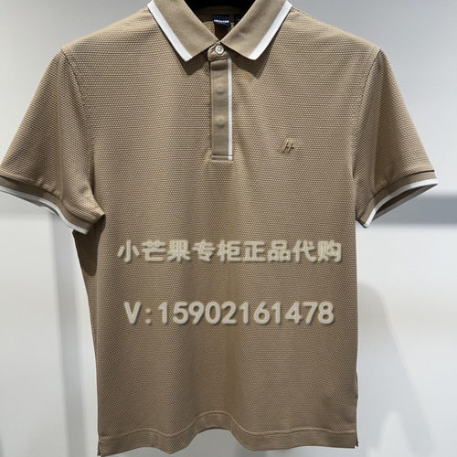DANIEL HECHTER/丹尼爱特专柜正品2025春夏短袖T恤POLO衫LT52307