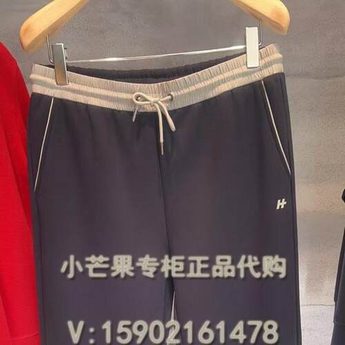DANIEL HECHTER/丹尼爱特正品国内代购2024秋冬男装休闲裤DP62202