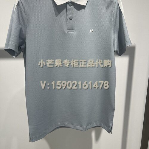 DANIEL HECHTER/丹尼爱特专柜正品2025春夏短袖T恤POLO衫DT52309