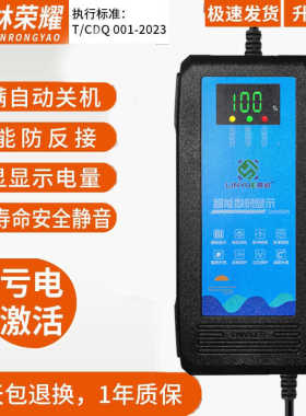 3.5米长断电电动车电瓶充电器48V60V20AH72V爱玛雅迪三轮车通用