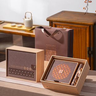 天时包装普洱茶饼白茶饼茶叶包装盒空礼盒密封定制高级密封茶饼盒