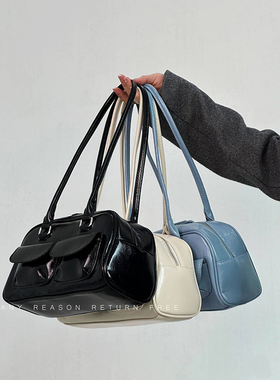 小众腋下包包女2026新款复古学院风大容量单肩手提包潮时尚托特包