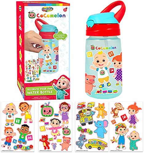 Creative Kids Cocomelon Decorate Your Own Water Bottle BPA F