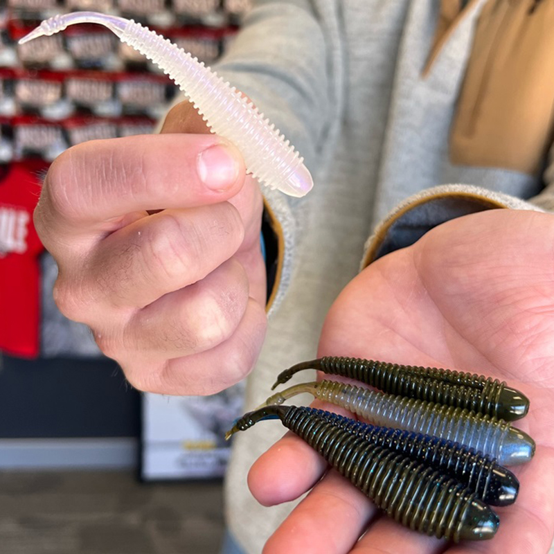 螺纹鱼路亚软饵MISSILEBAIT拖尾