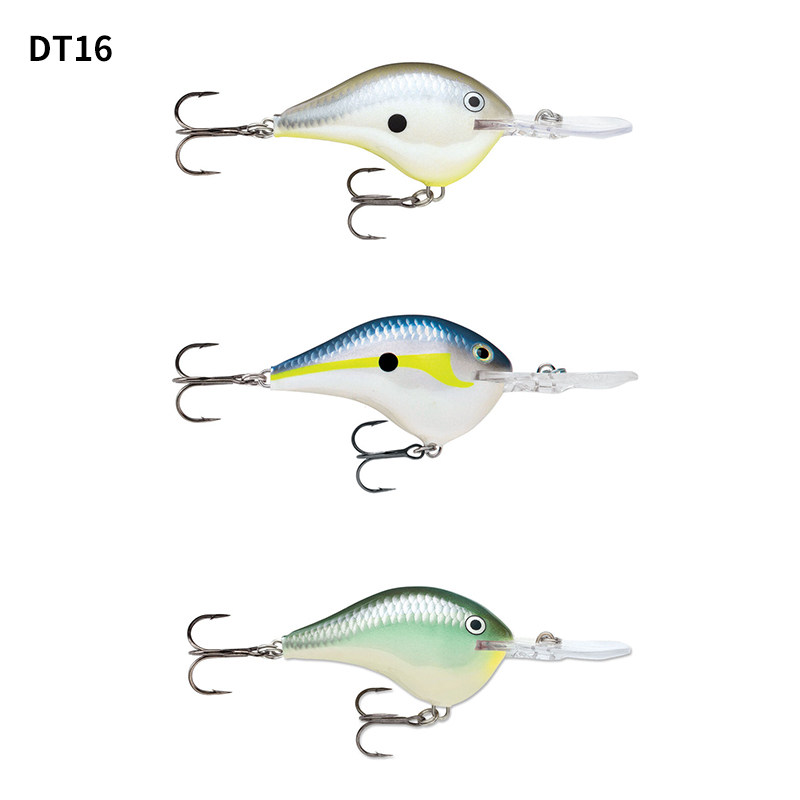 ��Ǳ���� 4.8�� Rapala �ֲ��� ׷��DT16 Crankbait ľͷ·�Ƕ�