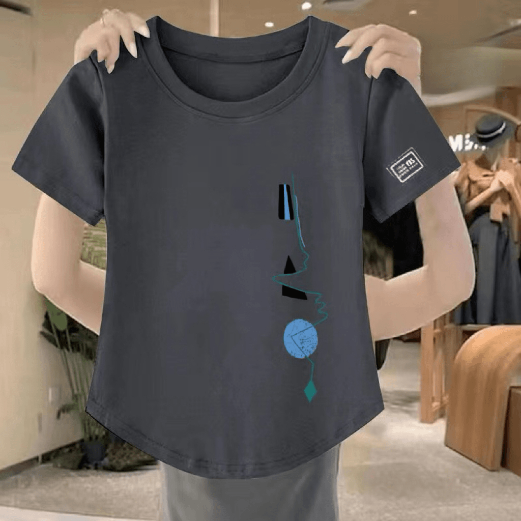 新中式国风短袖t恤女2024