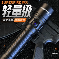 Shenhuo F2-A Đèn Pin Ánh Sáng Mạnh Sạc Mini Di Động Ngoài Trời Siêu Sáng Đi Tầm Xa Câu Cá Chiếu Sáng Gia Đình dây đèn 10m 20 bóng đèn ốp tường ngoài trời