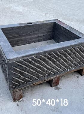青石槽水池家用养鱼墩布洗手盆