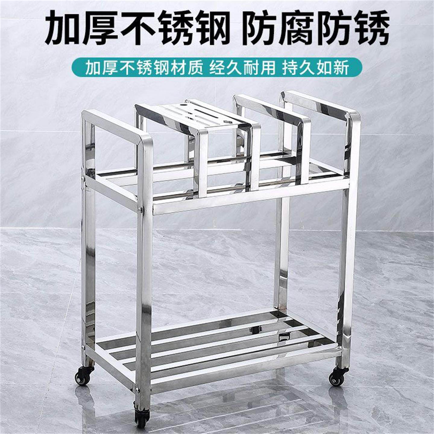 不锈钢菜板架锅盖砧板置物架粘板架子厨房案板菜板平底锅一体收纳