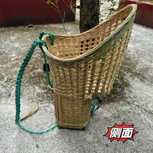 四川竹编纯天然宝宝背筐纯手工竹篓娃娃儿童竹子背小孩背篓背篼