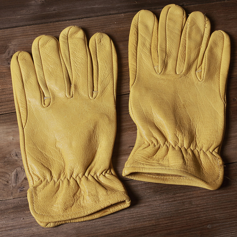preferential cowhide locomotive motorcycle glove Outdoor Adventure wear-resisting Leather Gloves Do the old Change color genuine leather Retroin the Accessories/Leather belt/Hat/Muffler , Gloves  category - from Buy2taobao.com to provide professional Taobao agent buy service