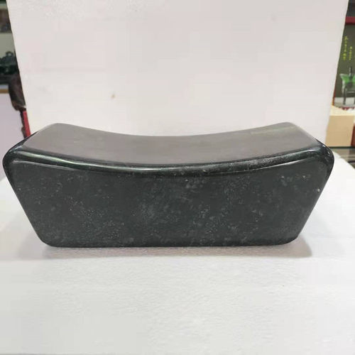 酒泉夜光杯祁连山墨玉甘肃特产鸳鸯玉元宝枕头蛇纹玉厂家直销包邮