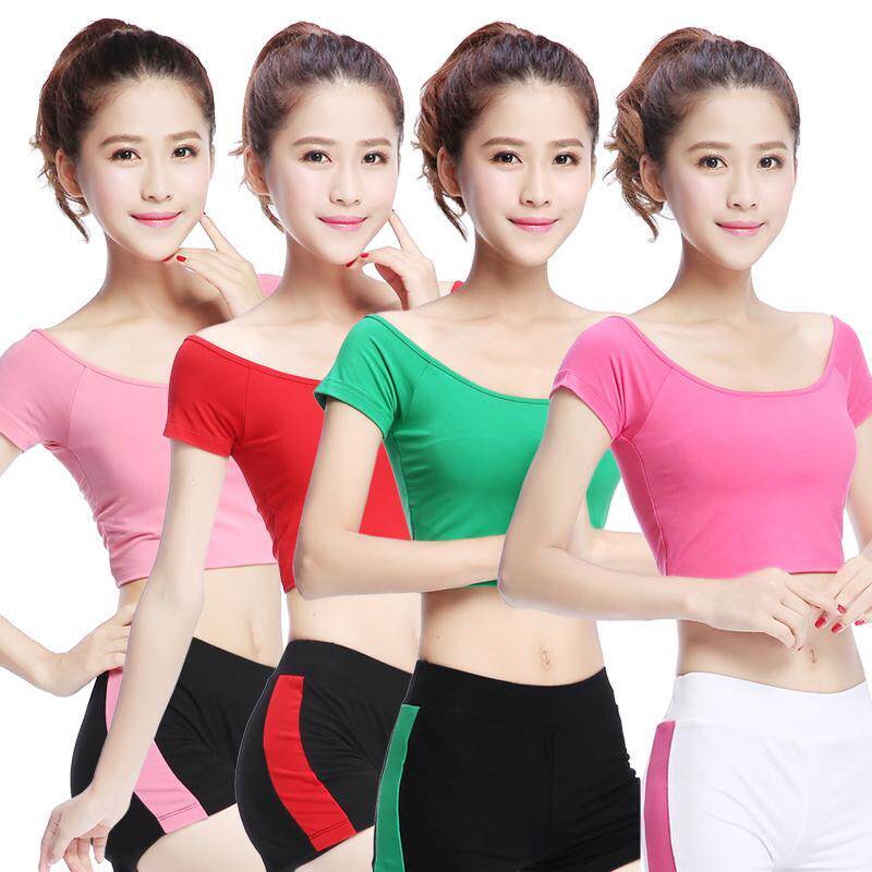 中富春夏瑜伽衣瑜珈服无袖短裤瑜伽服短袖短裤运动健身服女舞蹈服