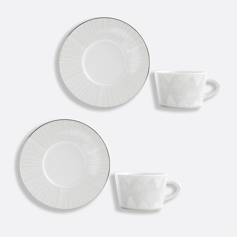 Bernardaud/柏图法国陶瓷咖啡杯碟茶杯茶壶套装下午茶具乔迁新居