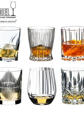 Riedel醴铎水晶玻璃威士忌洋酒杯古典杯烈酒杯水杯果汁杯德国进口