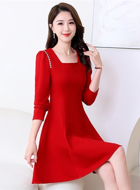 定制 气质女钉钻连衣裙B2210LYQ