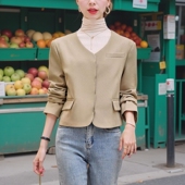 设计感西服上衣外套