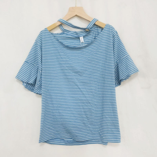 外穿女圆领259任选夏装 t恤宽松拉链洋气温柔系 百搭炸街奶乖短袖