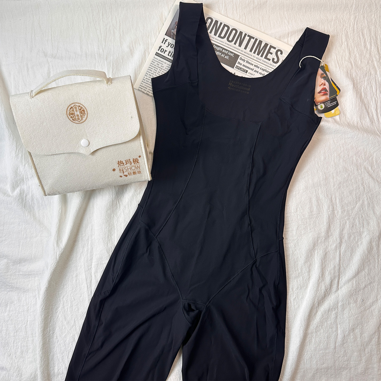 佰草极疏塑身连体衣套装