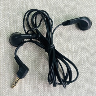正品 老款 松下HV320经典 原装 钢网平塞耳机长线版 磁带机配机耳机线