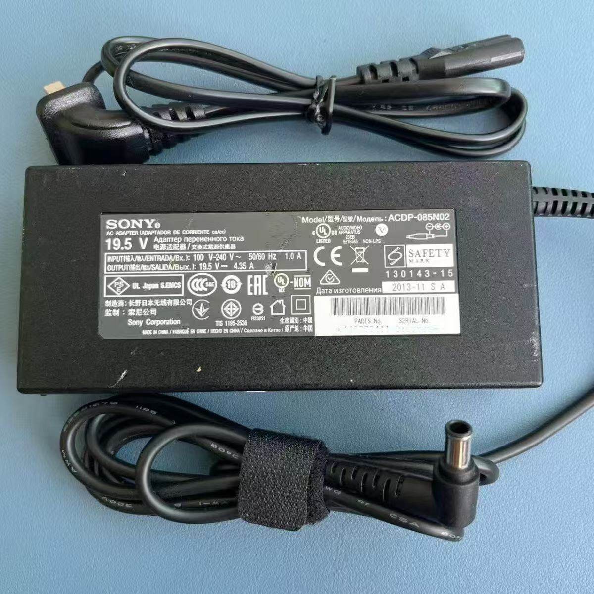 原装索尼19.5V4.35A 4.36A液晶电视机电源适配器充电器ACDP-085N2