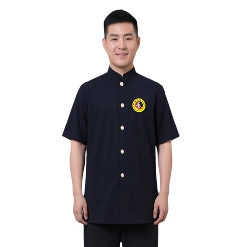 银扣武协裁判服短袖套装