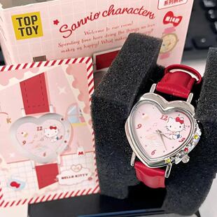 正版TOPTOY三丽鸥MyRoom联名手表盲盒美乐蒂HelloKitty腕表礼物女