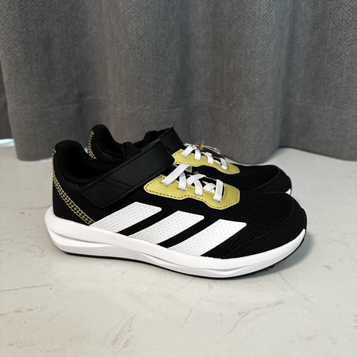 Adidas FAITO EL K 儿童网面透气魔术贴休闲鞋JQ2555JQ8100JQ9517