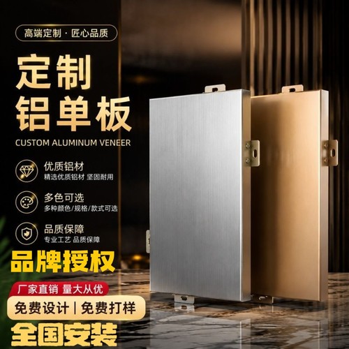 铝单板幕墙门头雨棚吊顶优质厂家