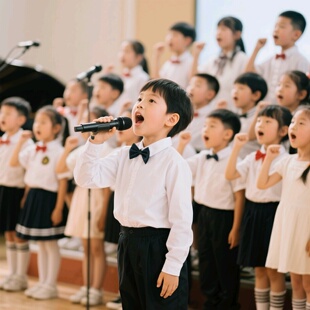 儿童白衬衫男童长袖纯棉春秋薄小学生校服衬衣表演出服中大童衬衣