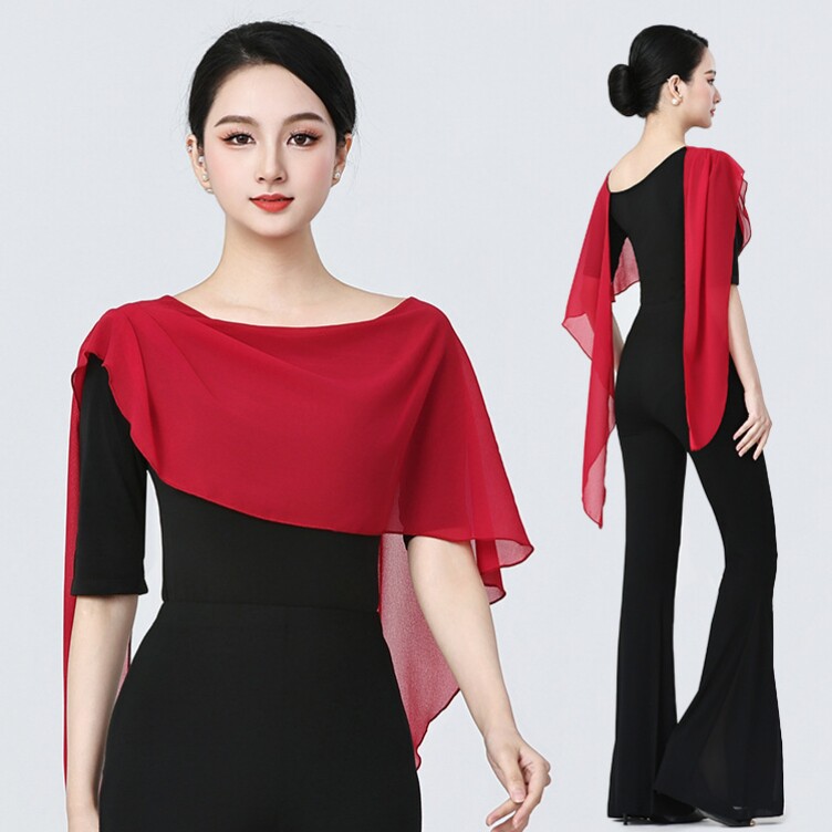 形体服女套装春夏季2026新款莫代尔修身跳舞外搭导师舞蹈服一整套