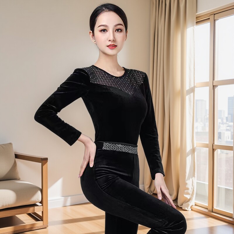 高端形体服上衣导师舞蹈服