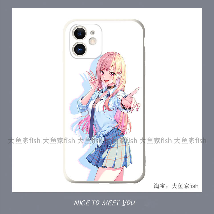 喜多川海梦手机壳适用苹果13promax更衣人偶iphone12