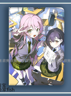 BanG Dream! It's邦邦MyGO千早爱音 高松灯适用iPad10.2苹果Pro11寸Air5/6华为matepad10.4平板mini3/4保护套