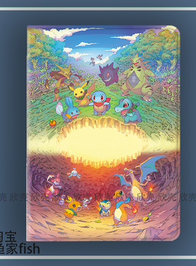 神奇宝贝宝可梦适用iPad10.2苹果Pro11第十代Air3/4华为matepad10.8平板mini6保护套小米56Pro小新plus三星s9