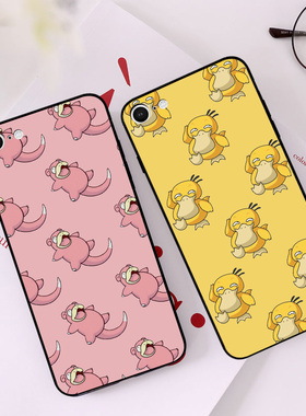 呆呆兽手机壳适用iPhoneXSMAX苹果11软6s8plus可达鸭XR神奇宝贝12