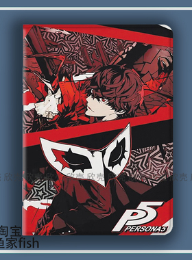 女神异闻录P5周边适用iPad10.2苹果Air3/4平板pro11笔槽mini56保护套小米6Pro华为matepadse13.2小新plus荣耀