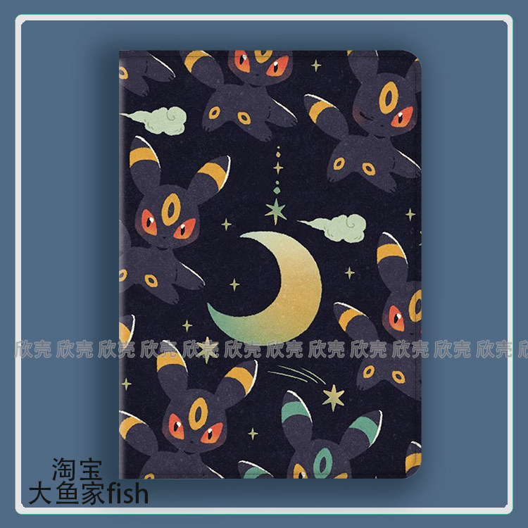 月精灵/宝可梦 周边适用iPad10.2苹果Pro11寸Air3/4华为matepad10.8平板mini5/7保护套vivopad小米6Pro三星s8